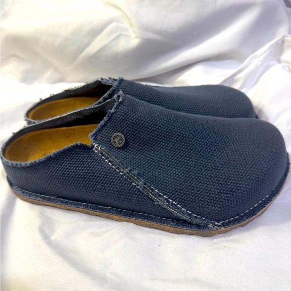 Birkenstock Zermatt Canvas Textile Color Midnight Blue Men Size 9-9.5 W/11-11.5 - Picture 1 of 6